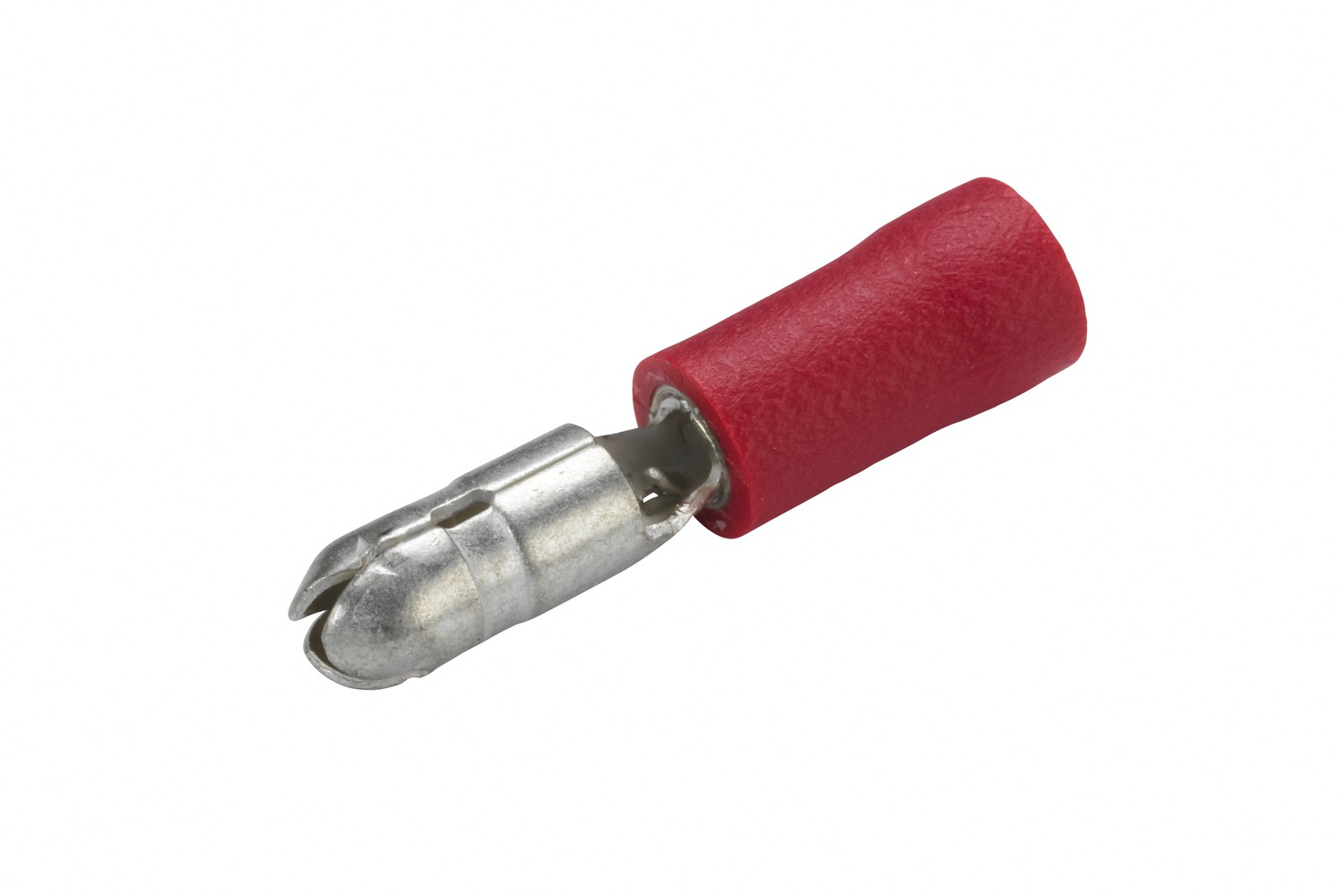 HELLA 8KW 044 040-812 Leitungsverbinder - rot - von: 0.5mm² - bis: 1.0mm² - Rundstecker - Ø: 4mm - S