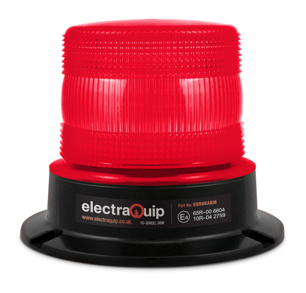 LED Kennleuchte, Serie Energy, Festmontage, Rot, ECE R65 u. ECE R10