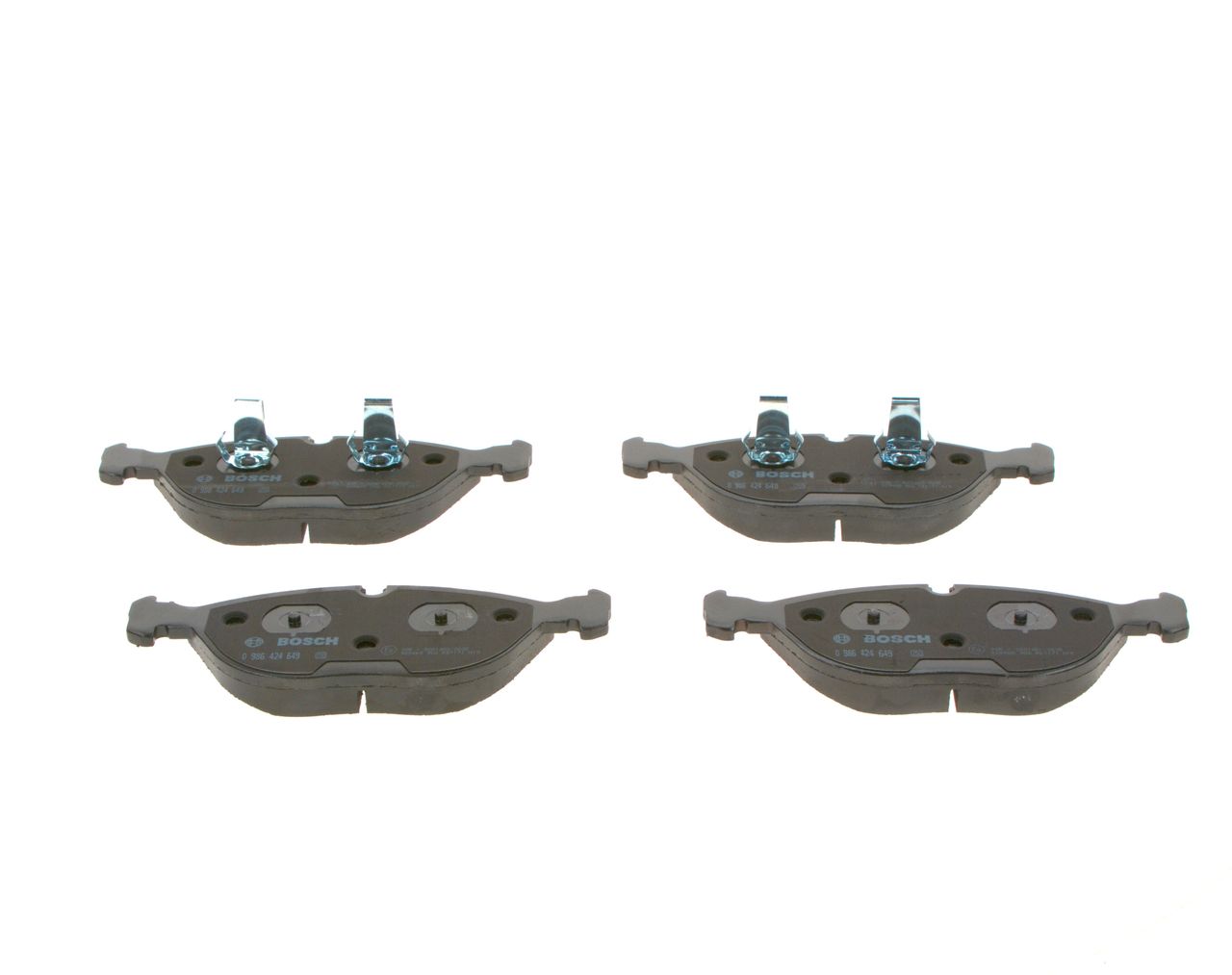 Bosch 0986424649 Bremsbelagsatz, Scheibenbremse
