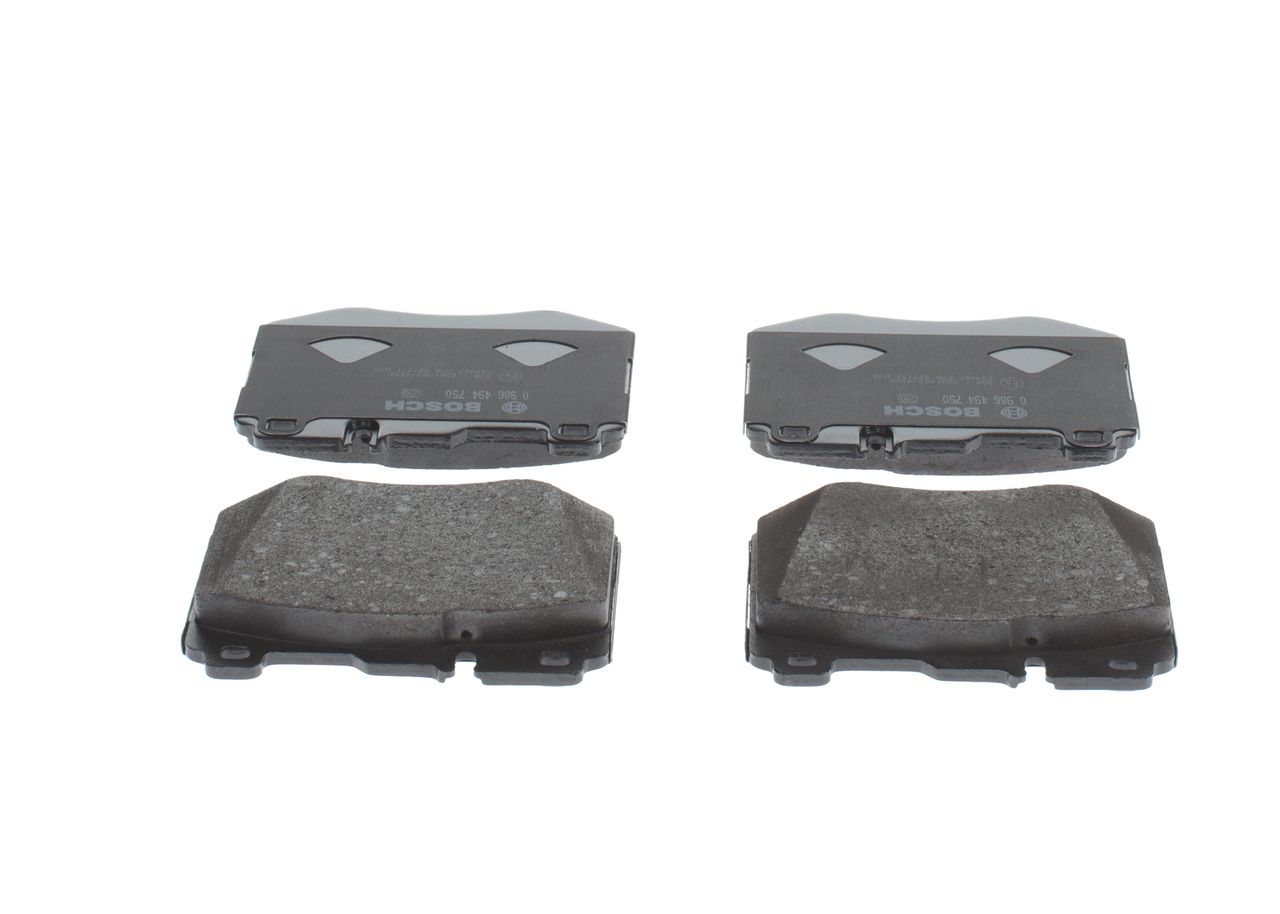 Bosch 0986494750 Bremsbelagsatz, Scheibenbremse
