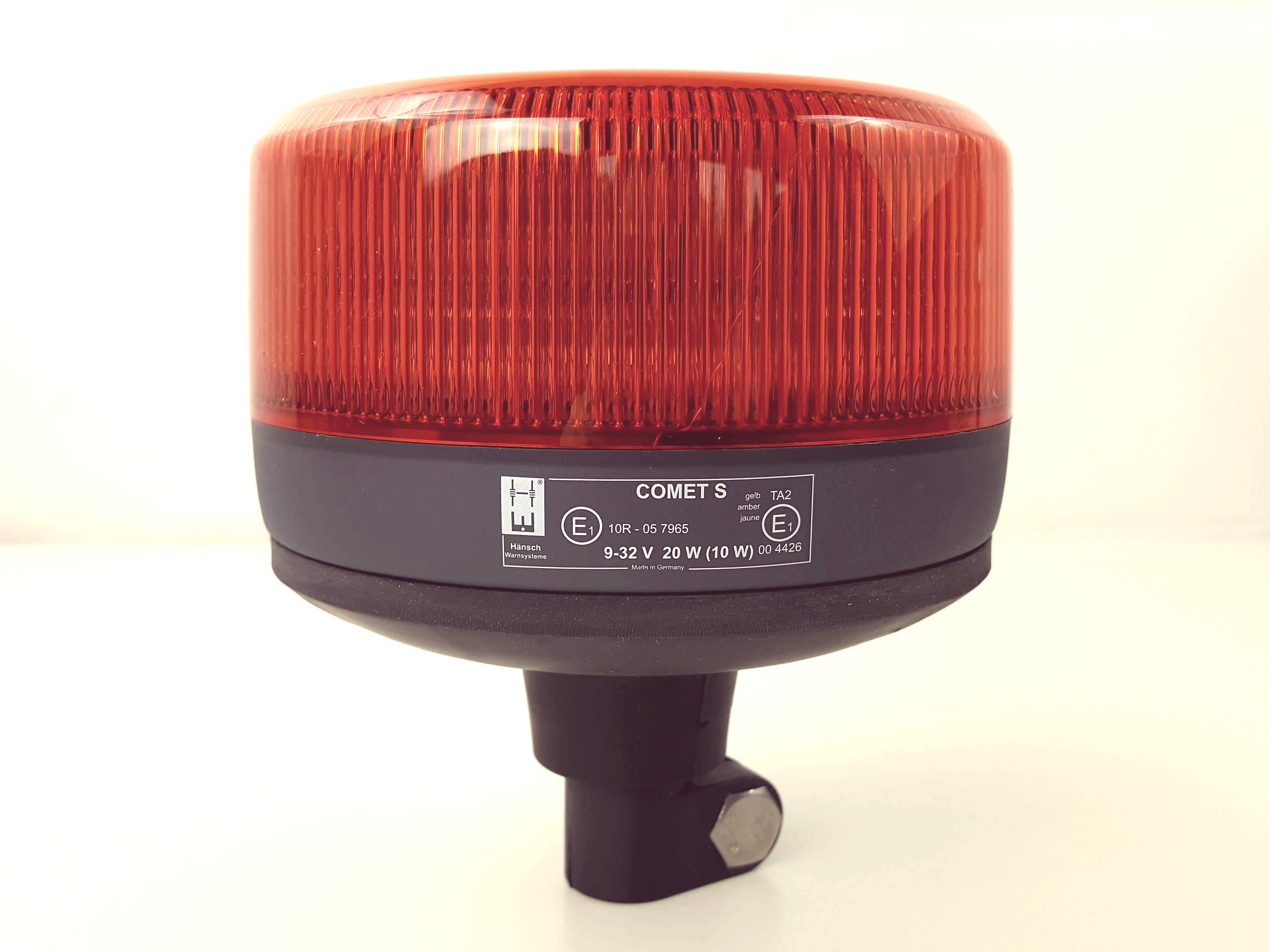 20180328_095937 Hänsch Comet S, LED Kennleuchte für Stativmontage, Rot