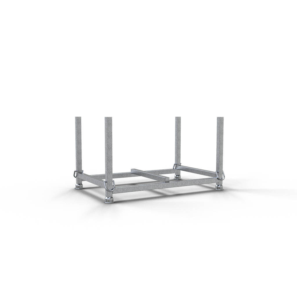 Schake 50115 GS-geprüfte Stapelpalette  1,43m x 0,87m x 0,69m