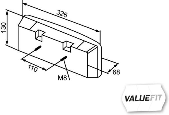 HELLA 2SD 357 024-001 Heckleuchte