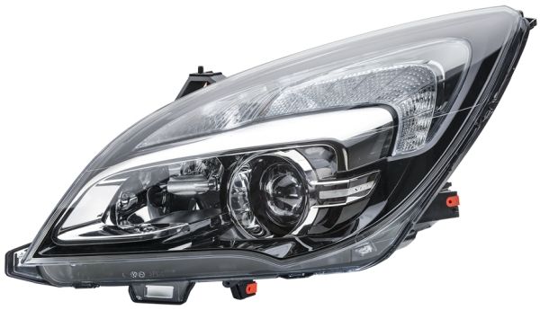 HELLA 1ES 354 830-031 Halogen-Hauptscheinwerfer - links - für u.a. Opel Meriva B Mpv (S10)