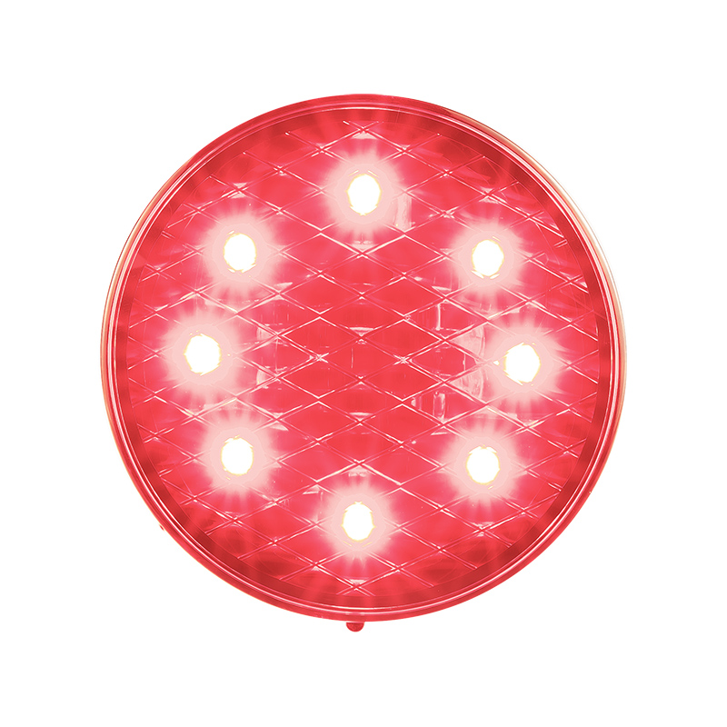 LED Rückleuchte, Rücklicht / Bremslicht, 80 mm Ø, ECE, baetz Click & Stick System
