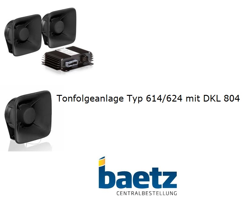 baetz Tonfolgeanlage Typ 614 / 624 mit DKL 804