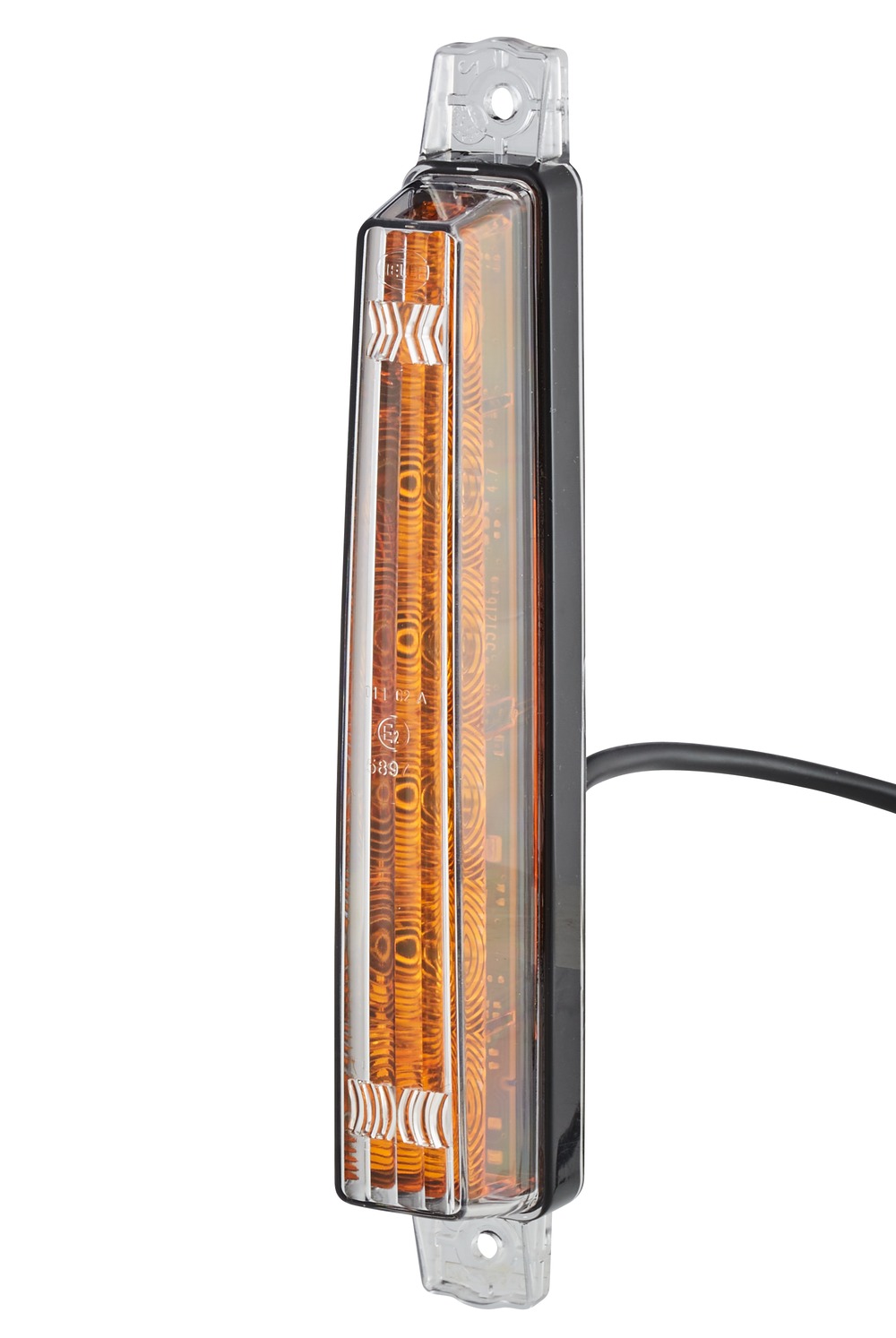 HELLA 2BA 012 846-231 Blinkleuchte - LED - 24V - Anbau - Lichtscheibenfarbe: gelb - vorne