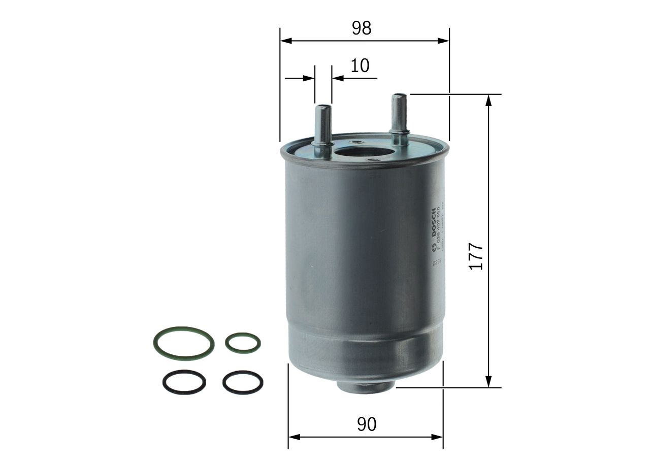 Bosch F026402850 Kraftstofffilter