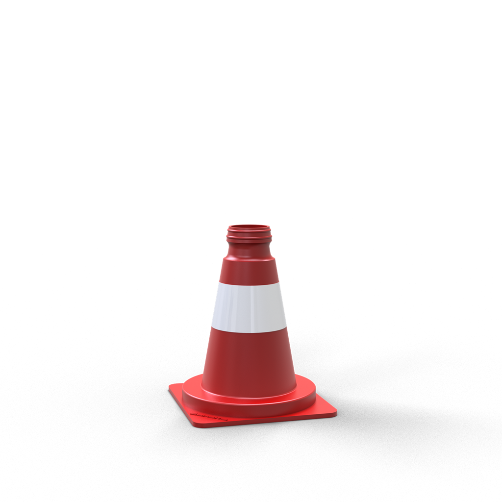 89641b26-9c79-4662-a8e6-c056f8c2e48f Schake 3L200 Leitkegel rot rot / weiß Höhe: 200 mm