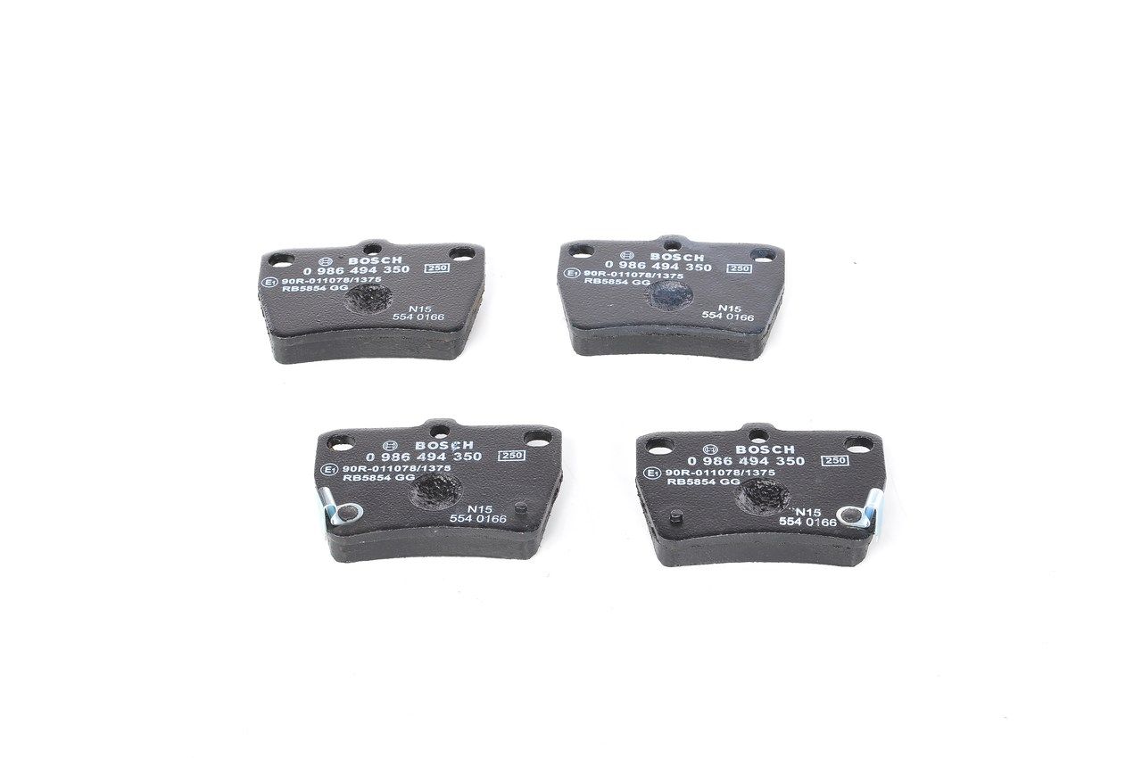 Bosch 0986494350 Bremsbelagsatz, Scheibenbremse