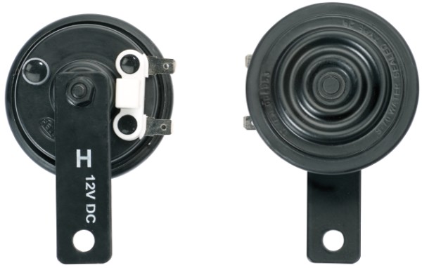 H743 HELLA 3AL 922 196-011 Horn - S70 - 12V - 112dB(A) - Frequenzbereich: 420Hz - Hochton - Gehäusefarbe: