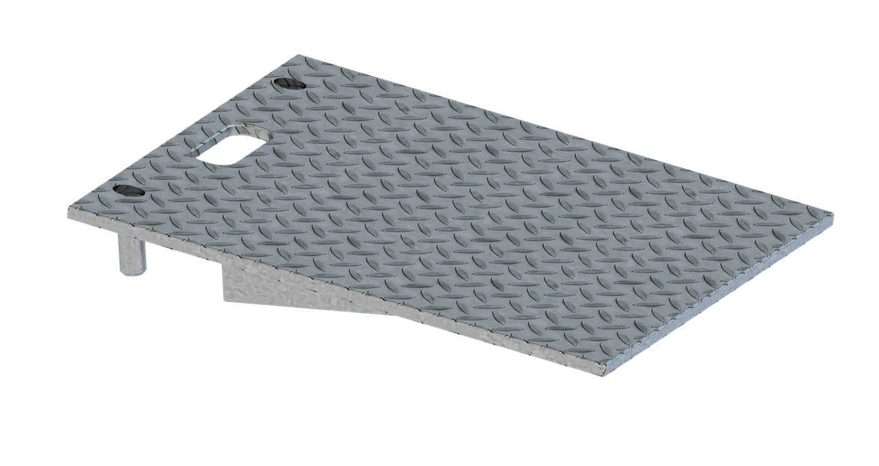 Schake 33931-11 Schlauch- und Kabelbrückensystem    Auffahrrampe 350 x 400 x 95mm