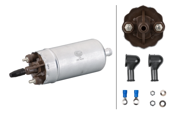 8TF_358_146-201 HELLA 8TF 358 146-201 Kraftstoffpumpe - elektrisch - mit Anbaumaterial - mit Crimpverbinder
