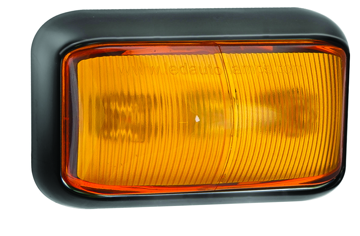 LED Seitenmarkierungsleuchte, LED Gelb, Serie 58,  baetz Truck & Trailer Stecksystem