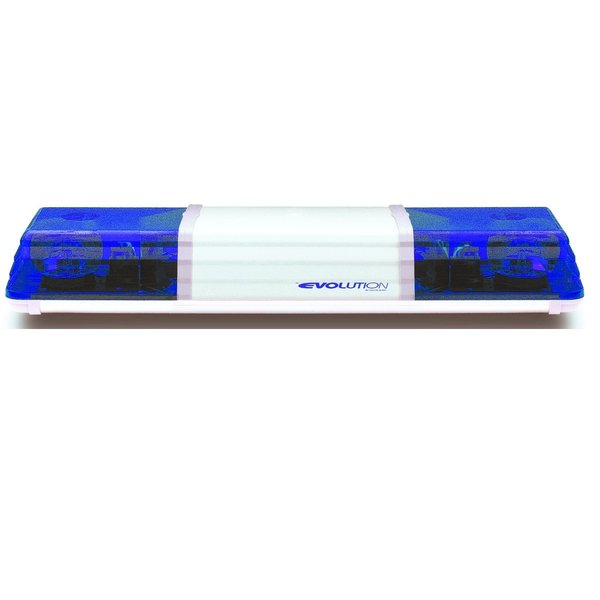 Lichtwarnbalken, Evolution, Serie 60, Drehspiegel, Blau, Länge 740 mm