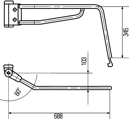 HELLA 8HG 503 019-022 Halter, Außenspiegel