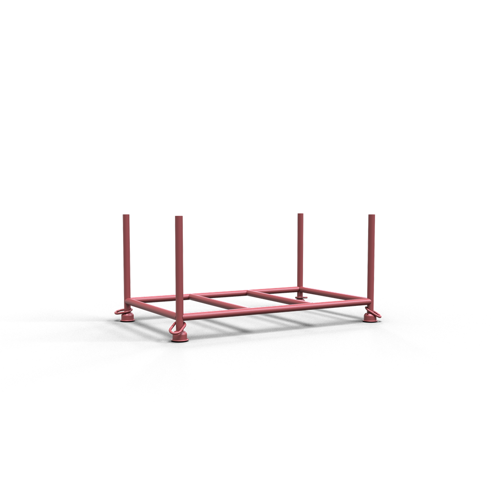 Schake 50200-0 Stapelpalette 1,50m x 0,87m lackiert Füllmaße: 1,50m x 0,87m x 0,30m