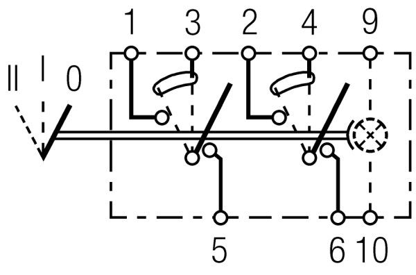 HELLA 6RH 004 570-187 Schalter