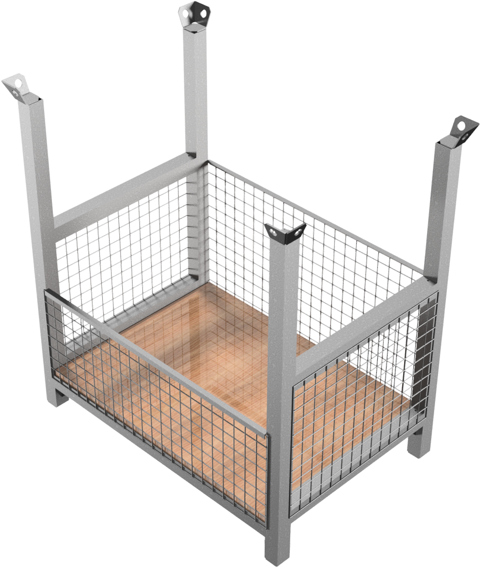 Schake 50118-4 GS geprüfte Palette  1,05 m x 0,68 m  DP Flachpaletten geeignet Gitterboxpalette

Füllmaße: 1,08m x 0,68m x 1,07m