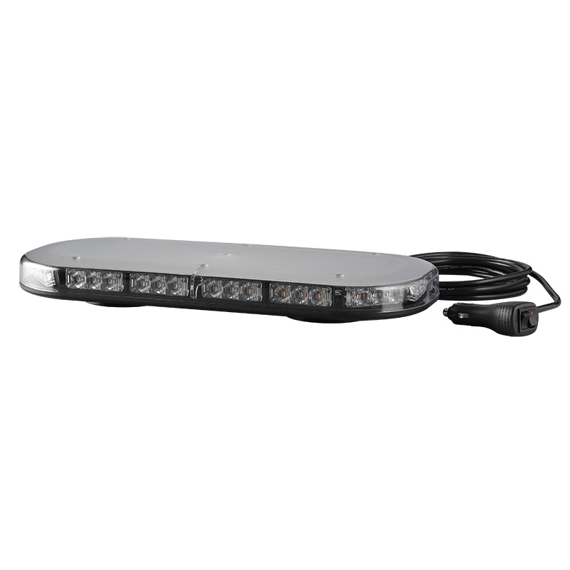 LED Mini-Lichtwarnbalken, Serie Flashlight, MLB, 380 mm, ECE R65, ECE R10, Magnetmontage