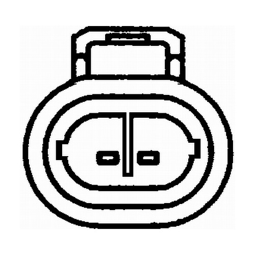 HELLA  2ZR 012 456-001 Rückfahrleuchte, 1 LED Rückfahrscheinwerfer, 2-polig, 2000 mm Kabel, schwarz