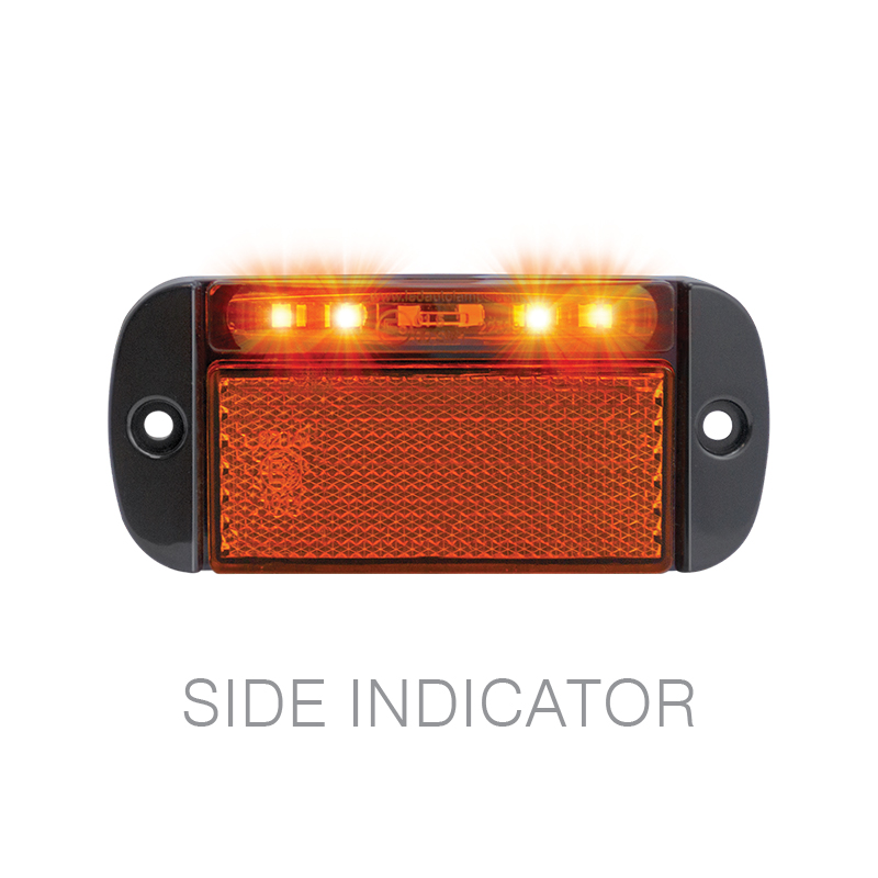 LED Seitenmarkierungsleuchte mit Seitenblinkleuchte, Serie 44