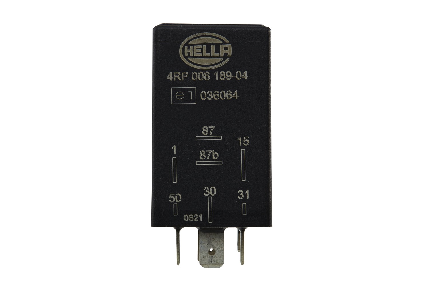HELLA 4RP 008 189-041 Relais, Kraftstoffpumpe - 12V - 7-polig