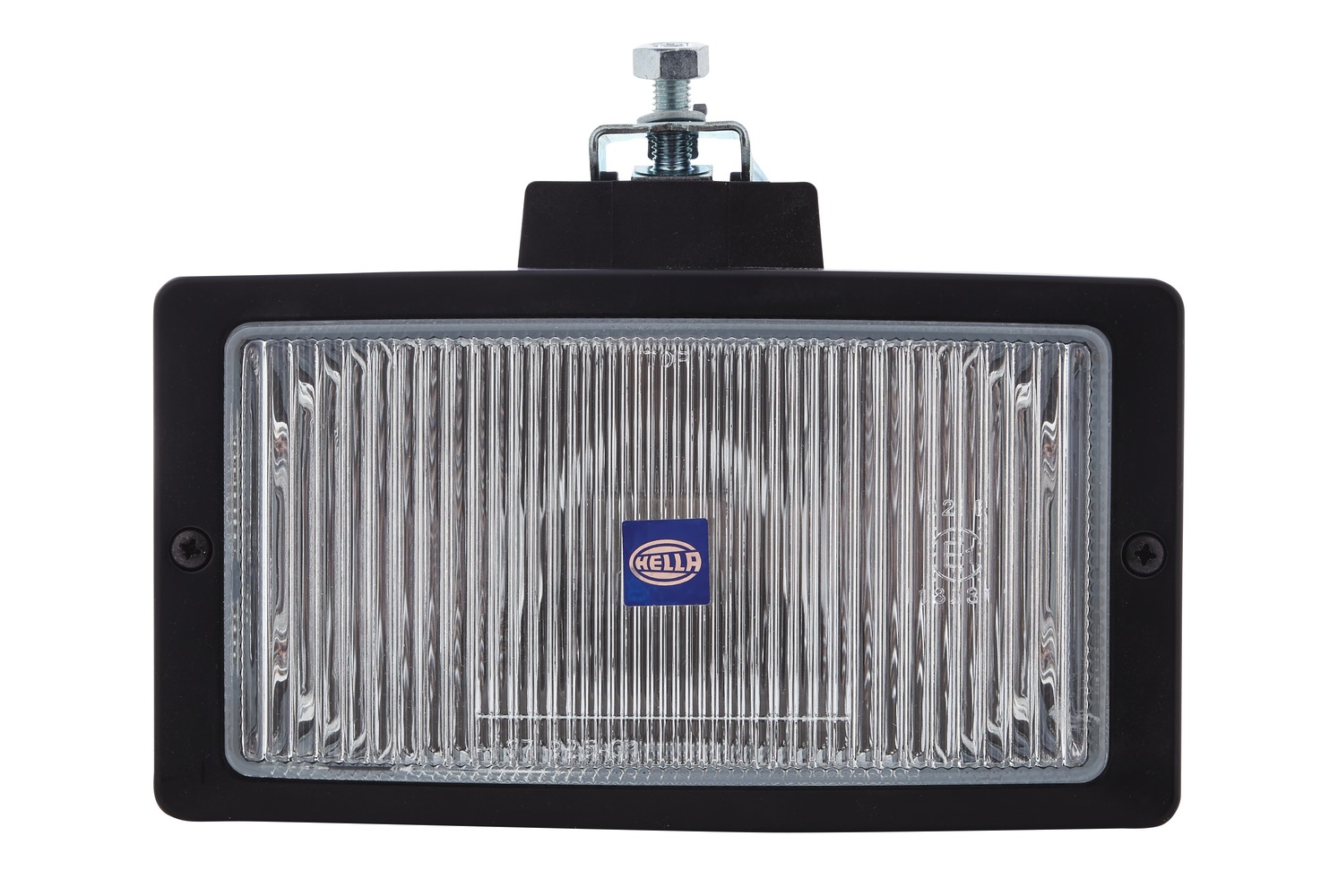 HELLA 1NE 006 300-071 Halogen-Nebelscheinwerfer - Jumbo 220 - 12/24V - Anbau - Lichtscheibenfarbe: t