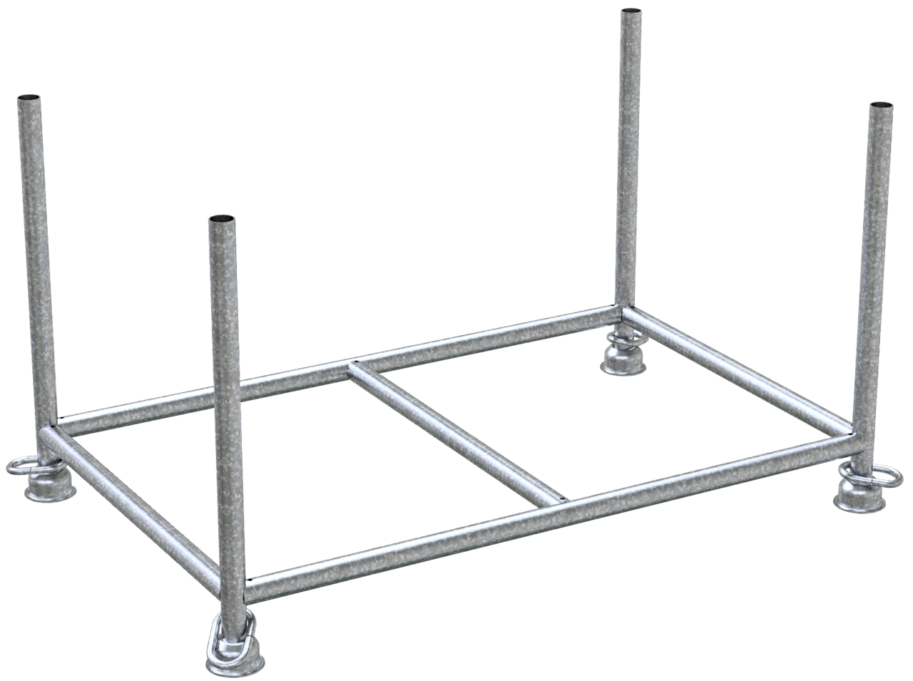 Schake Stapelpalette 1,43m x 0,87m 50160-0  Füllmaße: 1,43 x 0,87 m x 0,70 m