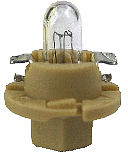 HC-Cargo 171023 Autolampe B8.4d 12V 1,5W Beige 10 Stück