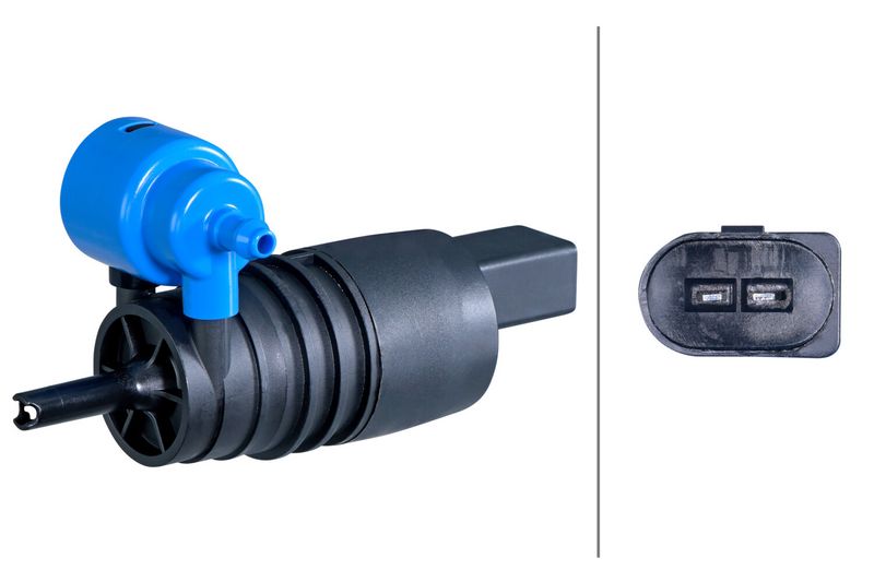 HELLA 8TW 006 847-021 Waschwasserpumpe Scheibenreinigung