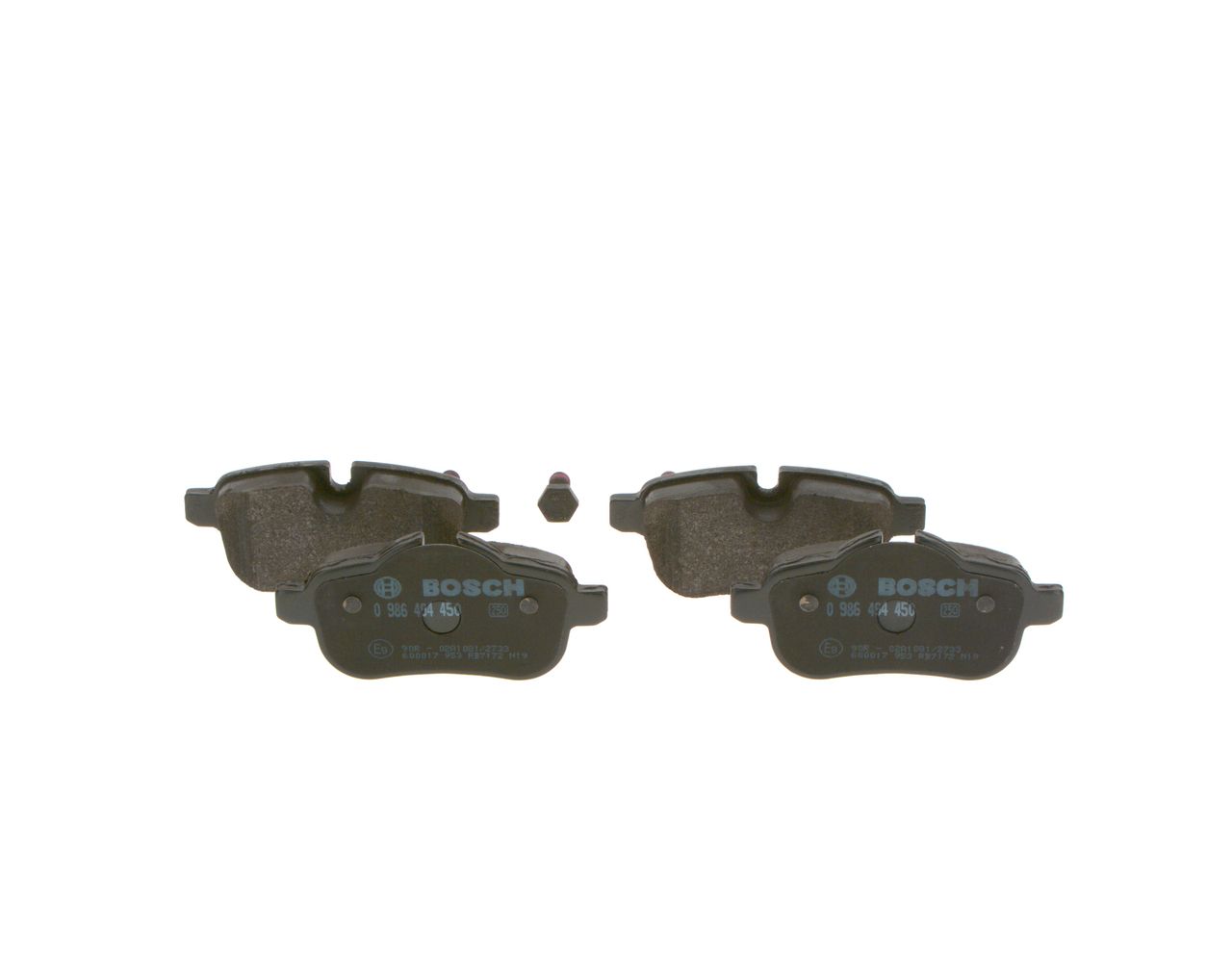 Bosch 0986494450 Bremsbelagsatz, Scheibenbremse