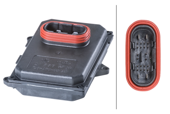 HELLA 5DF 010 114-161 Steuergerät, Beleuchtung - 12V - für Abbiegelicht