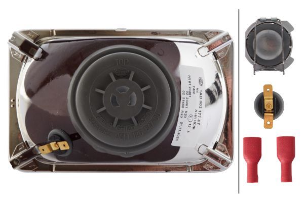 HELLA 1AB 003 177-071 Scheinwerfereinsatz, Hauptscheinwerfer