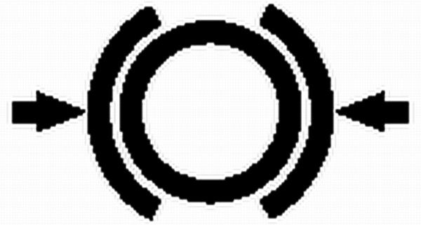 HELLA 9XT 740 763-391 Schild