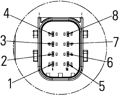 X649 HELLA 2VP 011 511-281 Heckleuchte - Hybrid - 24V - rechts
