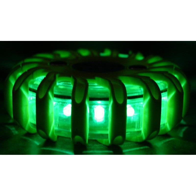 LED Warnblitzleuchte grün