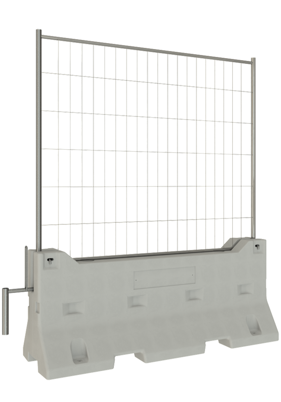 Schake 3F200-SET1P Betonleitwand  SET 1 inklusive Mobilzaun Profi