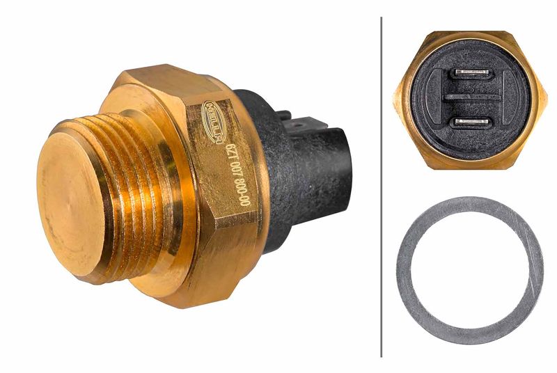 HELLA 6ZT 007 800-001 Temperaturschalter, Kühlerlüfter