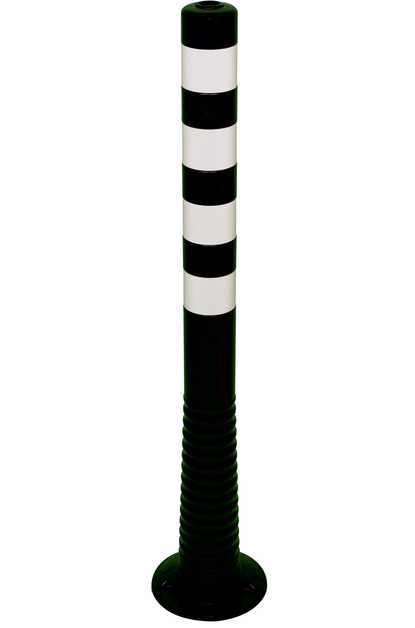 Schake 412221BS Flexipfosten schwarz / weiß Ø 80 mm Höhe 1000 mm

Ø 80 mm, PUR,

4 reflektierende Streifen,

inkl. 3 Schrauben und Dübel