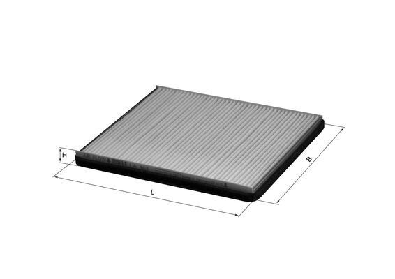 Mahle LA143 Filter, Innenraumluft