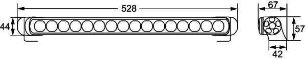 HELLA 1FJ 958 130-011 Fernscheinwerfer mit Fernlicht (LED)