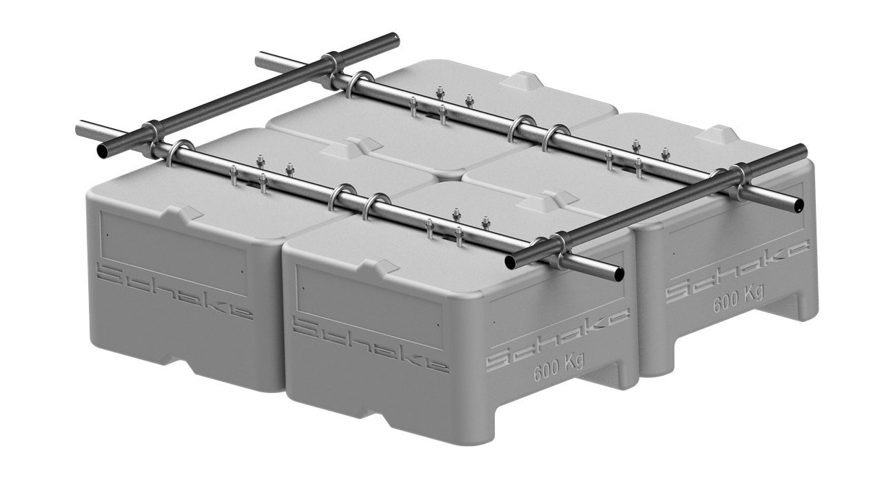 Schake 3F120-SET3 Betongewicht SET 3   