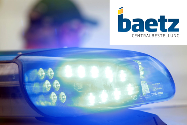 Hänsch DBS 4000 LED Lichtwarnbalken, Blau