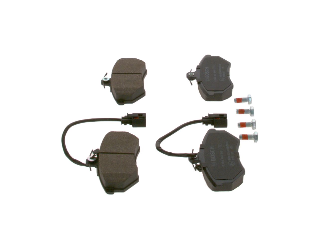 Bosch 0986460948 Bremsbelagsatz, Scheibenbremse