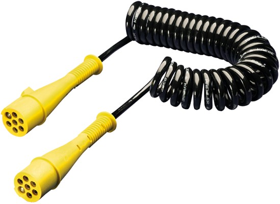 F371 HELLA 8KA 007 965-011 Elektrowendel - 7-polig - S-Type - 24V - gelb - Kunststoff