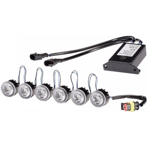 Hella 2PT010458-821 Tagfahrleuchten-Set 12V / 24V
