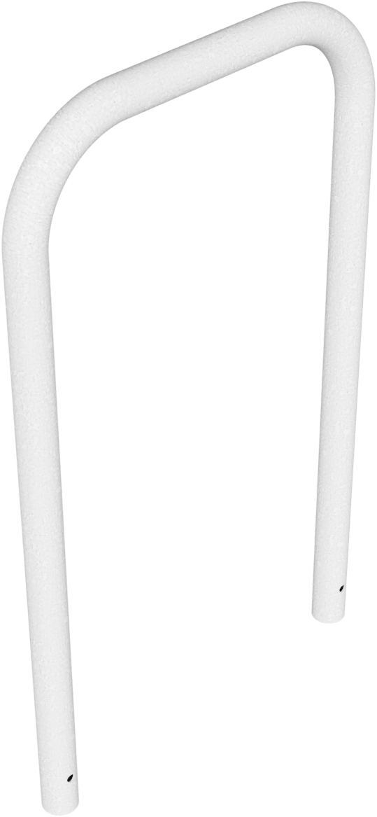Schake 465_11 Rohrbügel aus Stahlrohr Ø 60 x 2,5 mm ohne Querholm zum Einbetonieren Gesamtbreite: 700 mm Gesamthöhe: 1200 mm feuerverzinkt