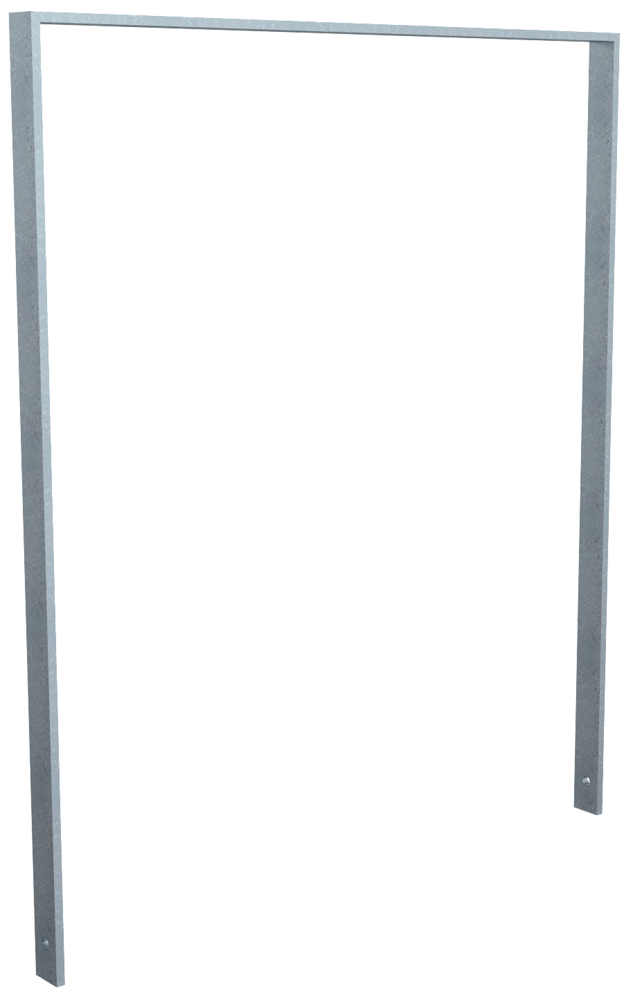 Schake 450_100 Ahnlehnbügel aus Flachstahl 50 x 12 mm ohne Querholm Gesamtbreite: 1000 mm feuerverzinkt