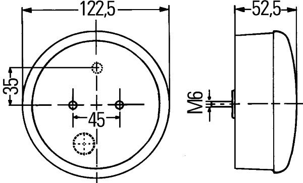 HELLA 2NR 344 169-461 Heckleuchte